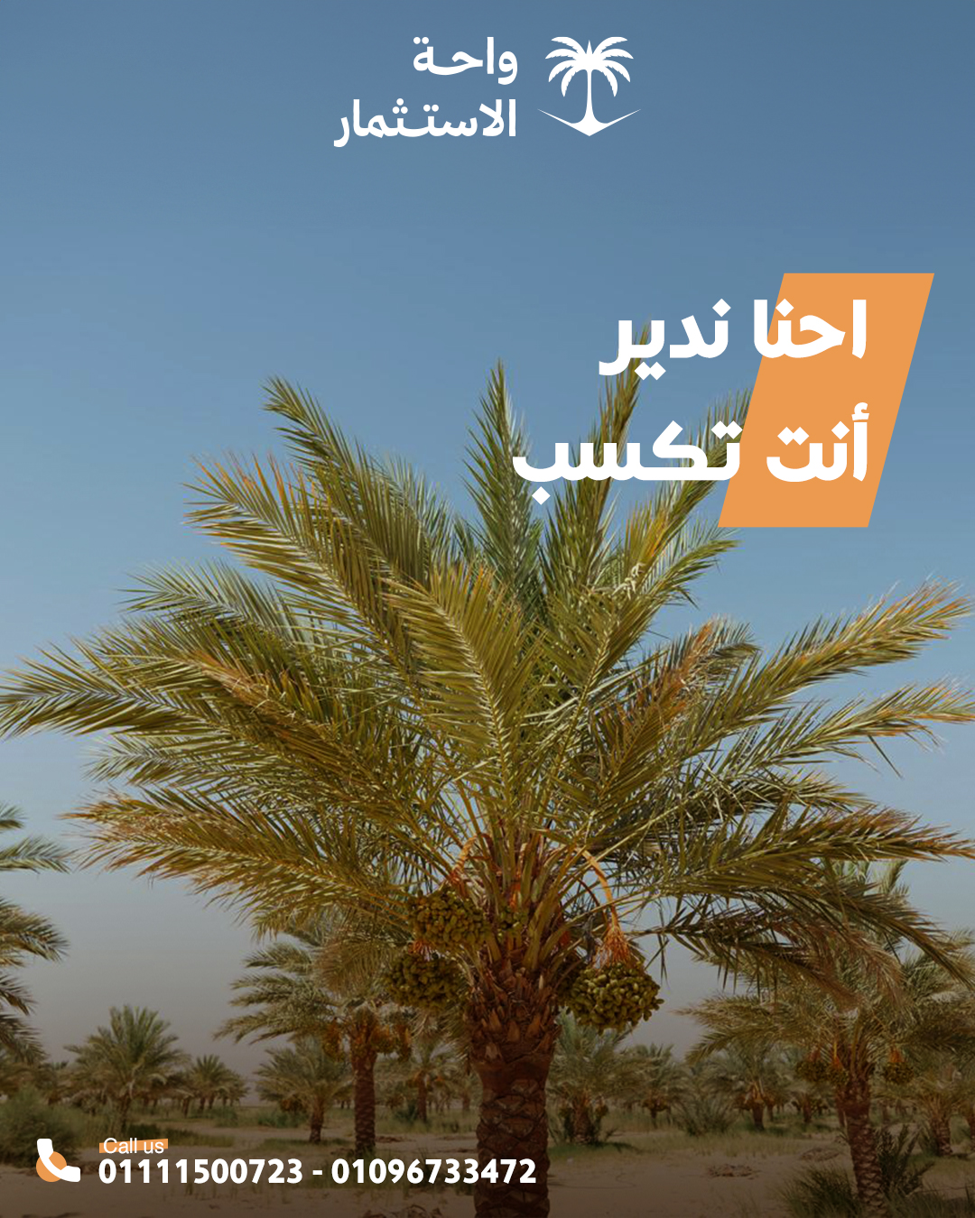 تصميمات سوشيال ميديا لواحة الاستثمار